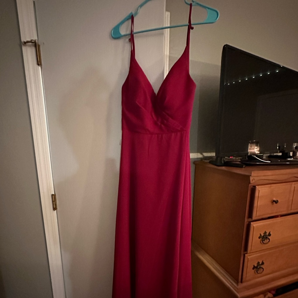 Azazie Davis Burgundy A2